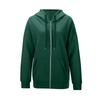 Women's Zipper Hoodie Long Sleeve Sports Jacket Pocket Clothing Fashion Apparel