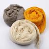 180*90cm Women Muslim Crinkle Hijab Scarf Femme Musulman Cotton Linen Solid Headscarf Islamic Hijab Shawls and Wraps