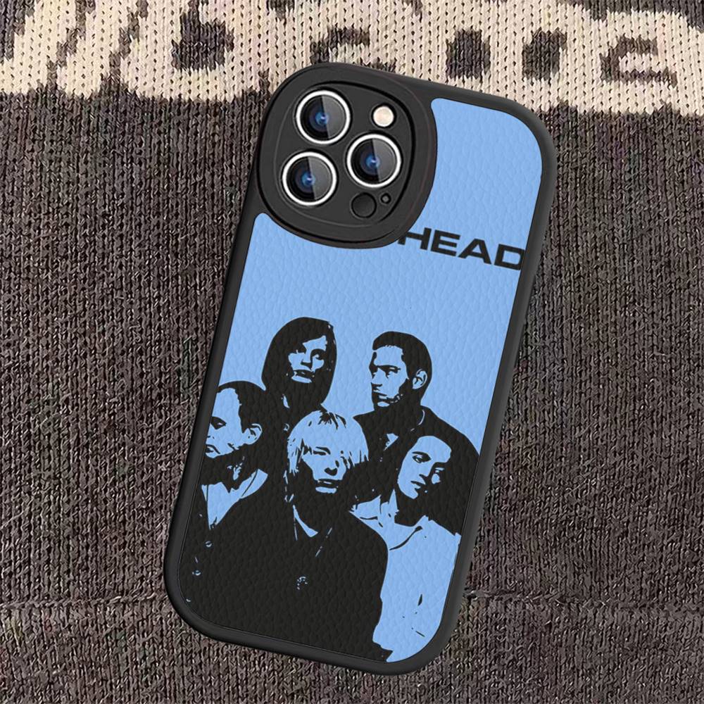 Fashion Design Radiohead Phone Case Hard Leather For iPhone 16 15 14 13 12 Mini 11 14 Pro Max Xs X Xr 7 8 Plus Fundas