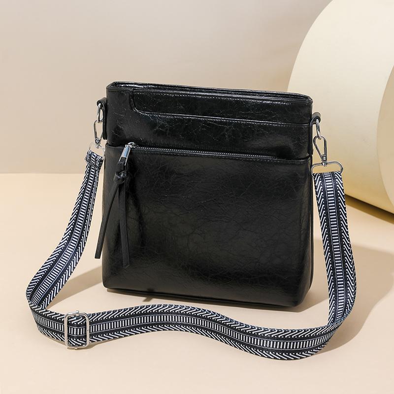 Women's Mobile Phone Bag Soft Leather Shoulder Crossbody Bag Vertical Coin Purse Small Bag