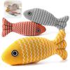 Cross-border Pet Cat Mint Toy For Cats Interactive Catnip Plush Fish Toy