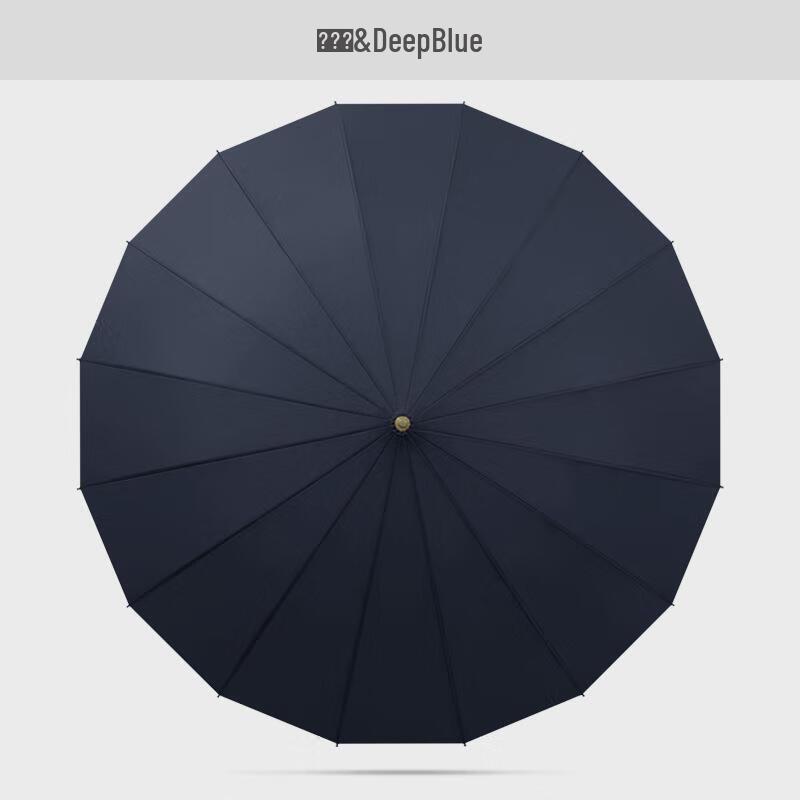 

Hua Jue 16-Rib UV Protection Dual-Use Umbrella with Heart Handle