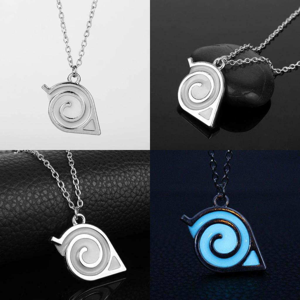 Naruto Luminous Necklace With Liuli Geometric Pendant For Fans And Giftgiving