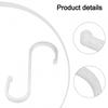 Stylish Matte Finish Aluminum S Hooks for Kitchen and Home Use 10 Pack