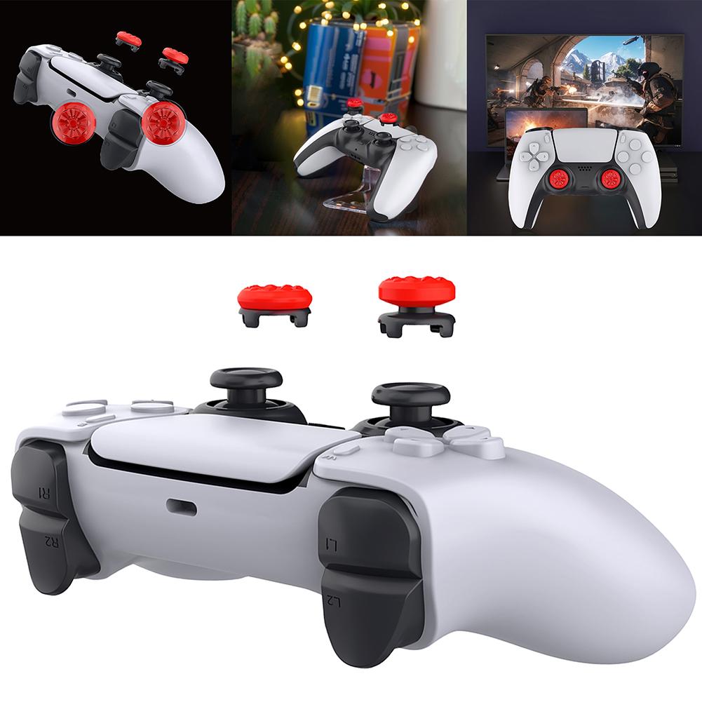 2 Stück Daumengriffe Performance Joystick-Abdeckung Joystick-Controller Performance Daumengriffe für PS4 für PS5 Controller