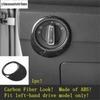 Head Light Lamp Switch Button Panel Cover Trim For Volkswagen T-Roc T Roc 2018 - 2025  Carbon Fiber / Matte Interior Accessories