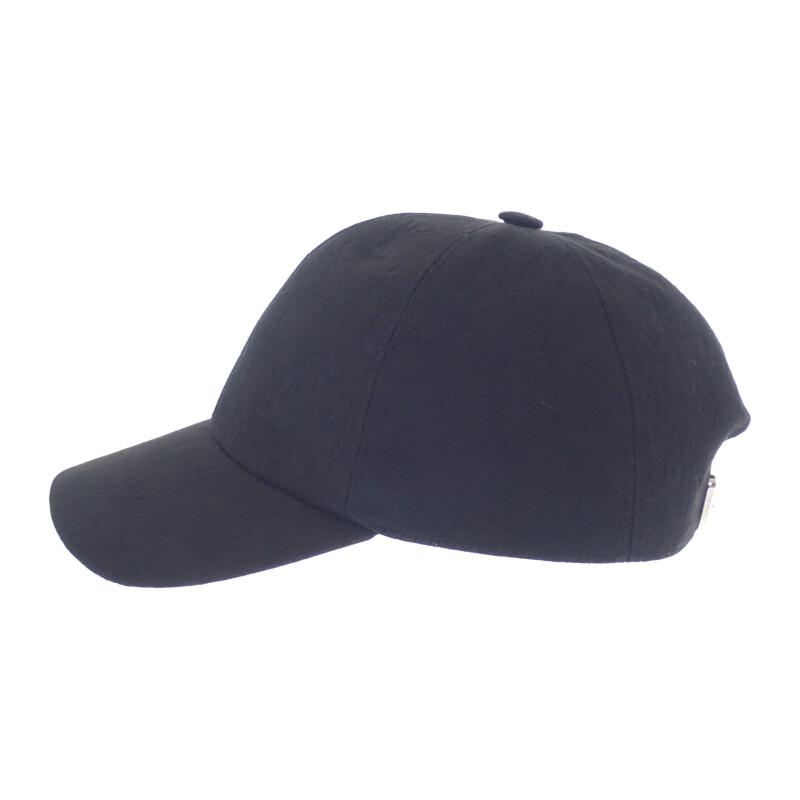 Louis Vuitton M76585 Cap Black Cotton/leather Mens