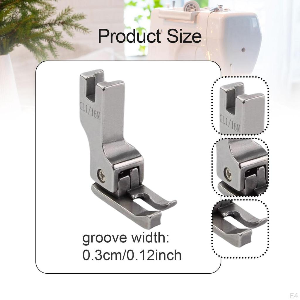 Rowkowana stopka dociskowa Łatwa w montażu Pomocnicza Solidna Część zamienna Uniwersalna Metalowa do komputerów Płaskich