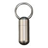 1/2pcs Mini Waterproof Stainless Steel Sealing Bottle Outdoor EDC Survival Pill Box Container Casule Pill Bottle Tank Case