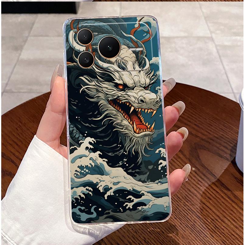 Cute Panda Cat Rabbit Pattern Phone Case For Honor Power2 Transparent TPU Silicone Shockproof Soft Casing For Honor Power2 Shell