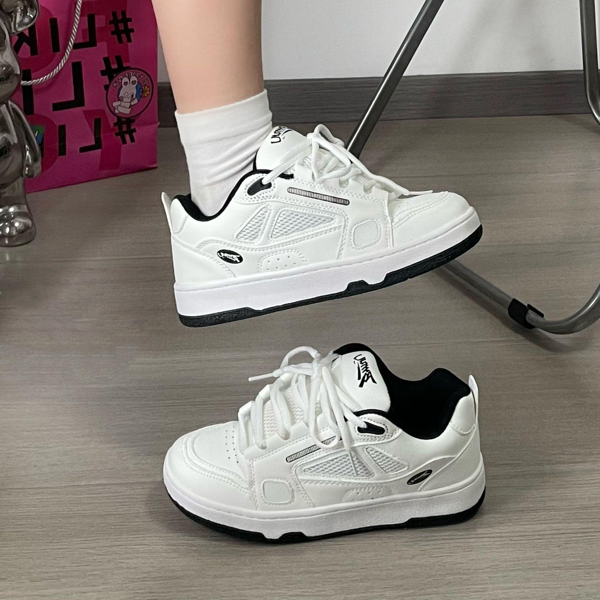 New summer ins wind niche board shoes chic platform sports student shoes 36