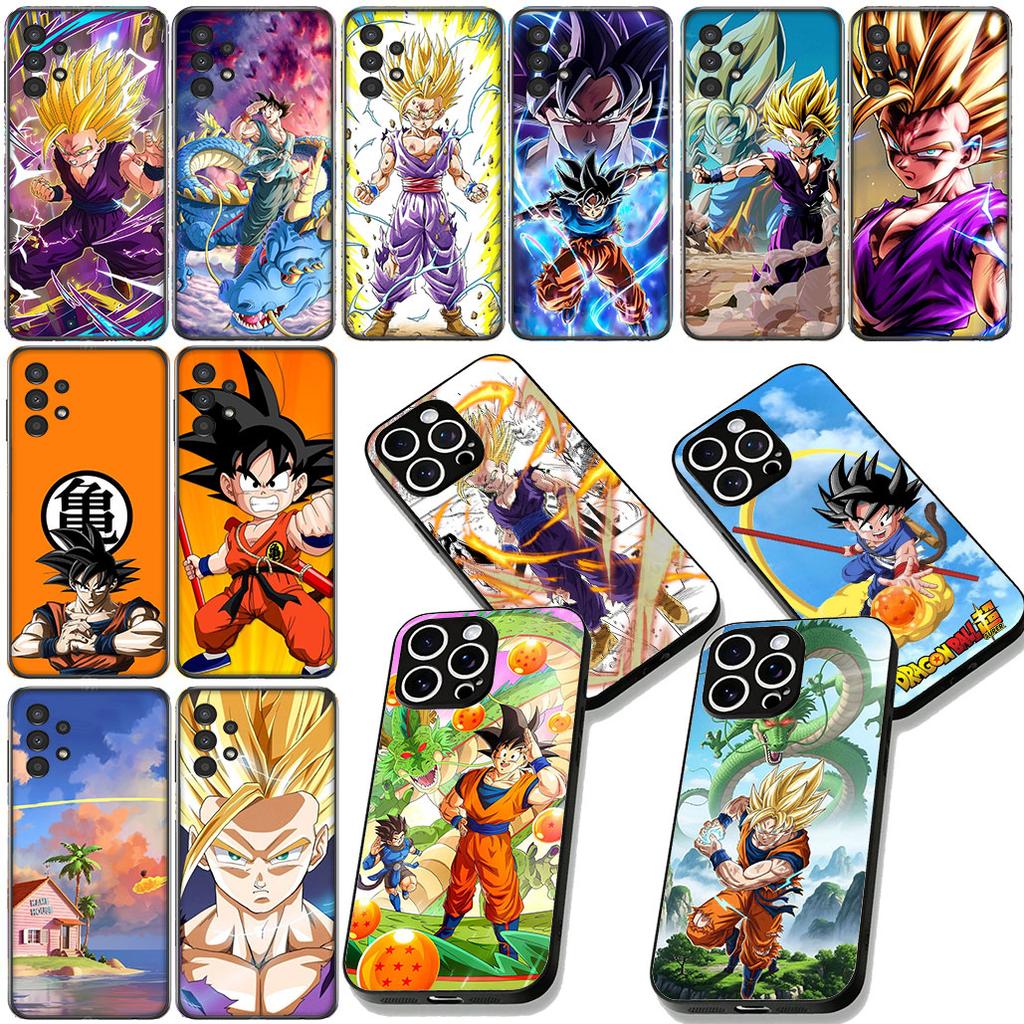 Dragon Gokus Ball Son Gohan Phone Case for Xiaomi Redmi Note 12 11 10 A3 Pro 10A 10C 12C Note12 5G Protective Cover