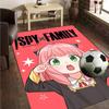 Spy Family Adventure Rug Office Carpet Non-Slip Mat, Chair Rug Floor Covering for Gaming, Bedroom, Living Room , Home Decor Christmas Gift