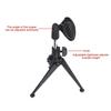 Portable Desktop Adjustable Microphone Tripod Bracket Mic Stand Mount Holder