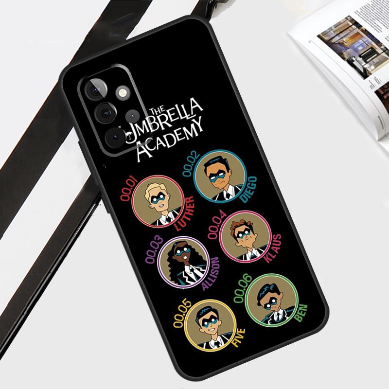 Umbrella Academy Case For Samsung Galaxy A06 A56 A36 A26 A16 A54 A34 A14 A12 A22 A32 A52 A13 A53 A15 A35 A55