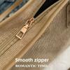 New Simple Handbag Large Capacity Corduroy Tote Bag Simple Commuter Bag Comfortable and Versatile Texture Shoulder Bag