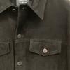 EMMETI Goat Suede JACK CAMO Denim Jacket Jacket 50 blackUsed
