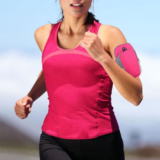 Outdoor Sports Sweatproof Running Armband Arm Bag Gym Fitness Phone Key Holder