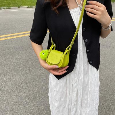Personality Temperament Small Bag Women's Summer New Simple Niche Design Messenger Bag Portable Underarm Saddle Bag