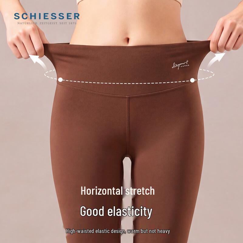 Schiesser Women's Ultra-Soft Modal Thermal Anti-Static High-Waist Pants