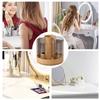 Brush Organizer 6-Slot 360 Rotating Detachable Clear Makeup Holder Brush Container For Women Cosmetics Nail Gel Perfume Home