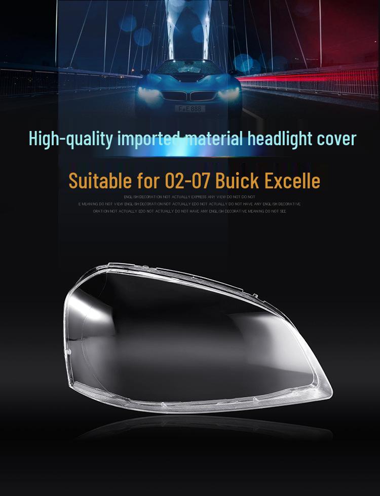 Buick Excelle 02-07 Headlight Lens Cover Lamp Shell