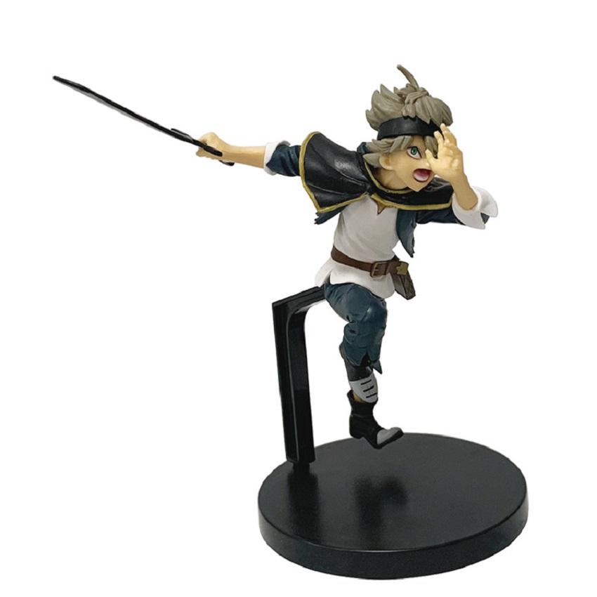 Anime Black Clover Asta Figure Battle Pose Pvc Model Collectible Statue Desktop Ornament Birthday Gift For Anime Fans