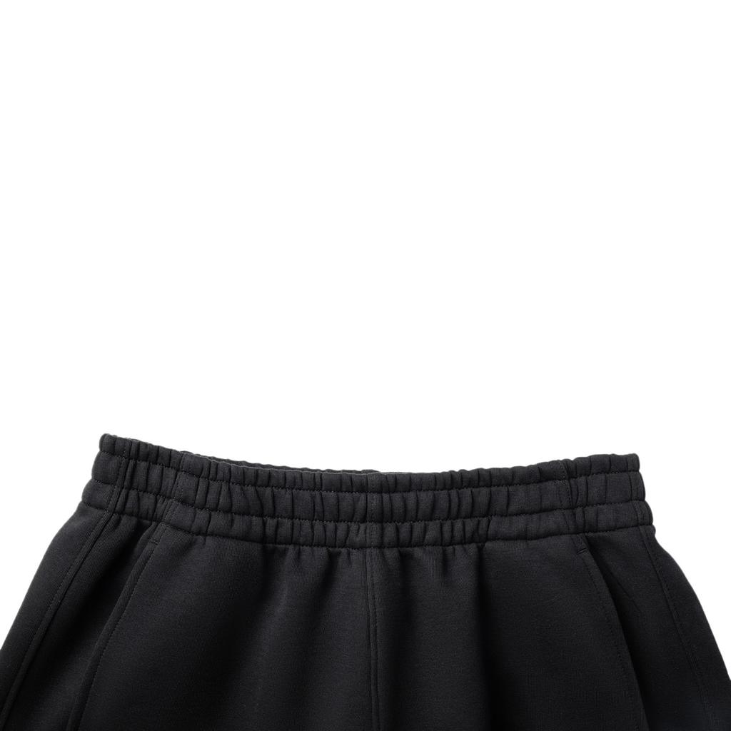 Li Ning Daily Prosperity Serie CNY Tierkreisjahr Strick-Sporthose mit geradem Bein Damen Unterteile Schwarz AKLV108-1