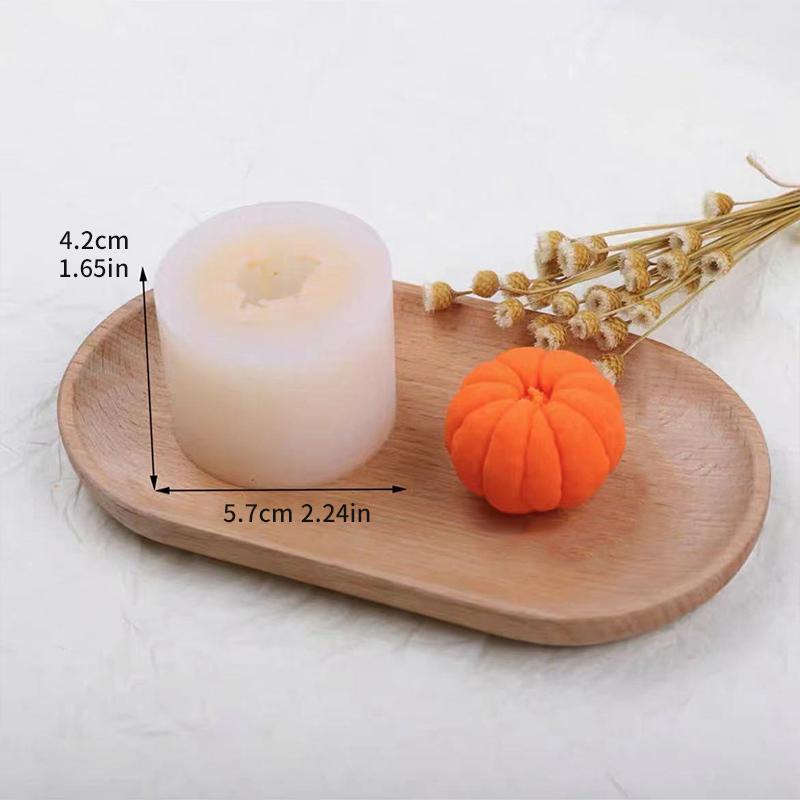 1 piece, handmade soap, small orange fruit mold, creative baked cake, chocolate aromatherapy candle, orange silicone mold