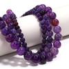 6/8/10mm Natural Stone Purple Dragon Agate Beads Round Loose Spacer Beads For Jewelry Making DIY Bracelet Necklace Accessories