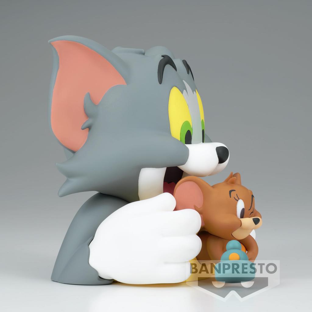 Banpresto BP89684P BP89684P Soft Vinyl Action Figure Soft Vinyl Vol.3 13cm Multicolor Collectible Figure Perfect for Tom and Jerry Fans