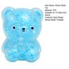 Glitter Bear Squeeze Toy Stress Relief Foam Bead Filled Bear Sensory Toy Anxiety