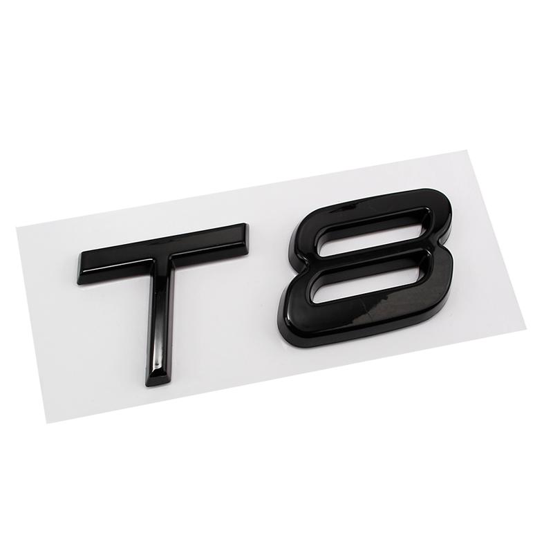 Car ABS Displacement Logo Replace Badge Emblem Decal Sticker For Volvo S60 S80 S90 XC90 XC60 V40 V70 V60 T3 T4 T5 T6 T8 V8 AWD