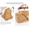 Tree Shaped Wooden Christmas Dish Vintage Christmas Charcuterie Board  Christmas