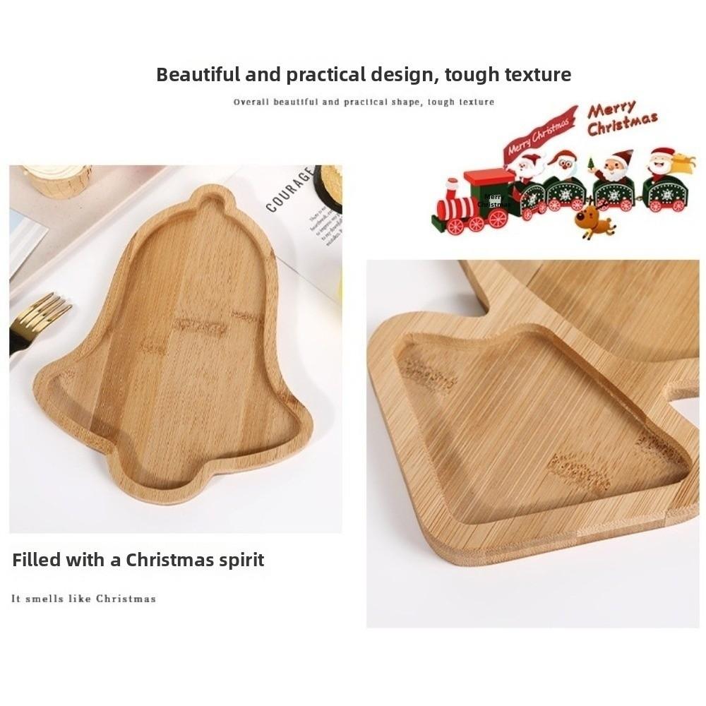 Tree Shaped Wooden Christmas Dish Vintage Christmas Charcuterie Board Christmas