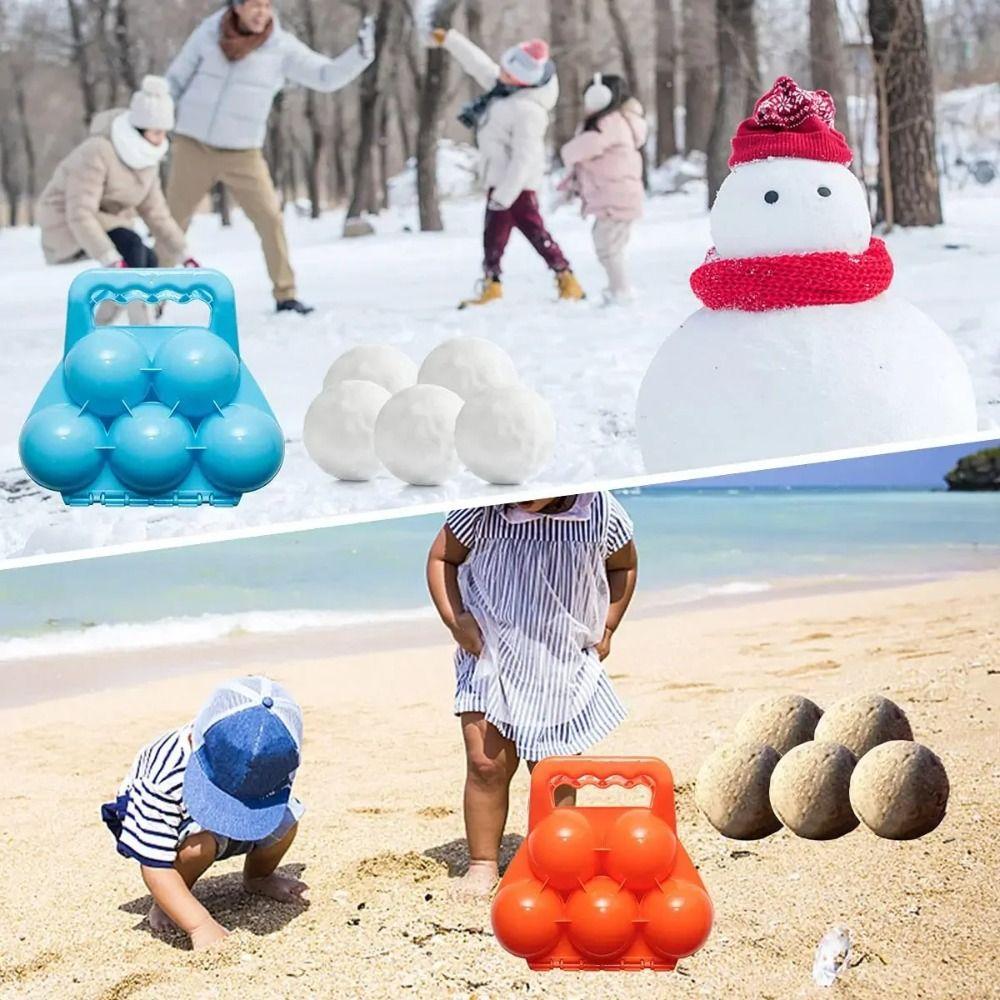 Plastics Snowball Maker Clip Wear-resistant Winter Fight Clip Toy Winter Outdoor