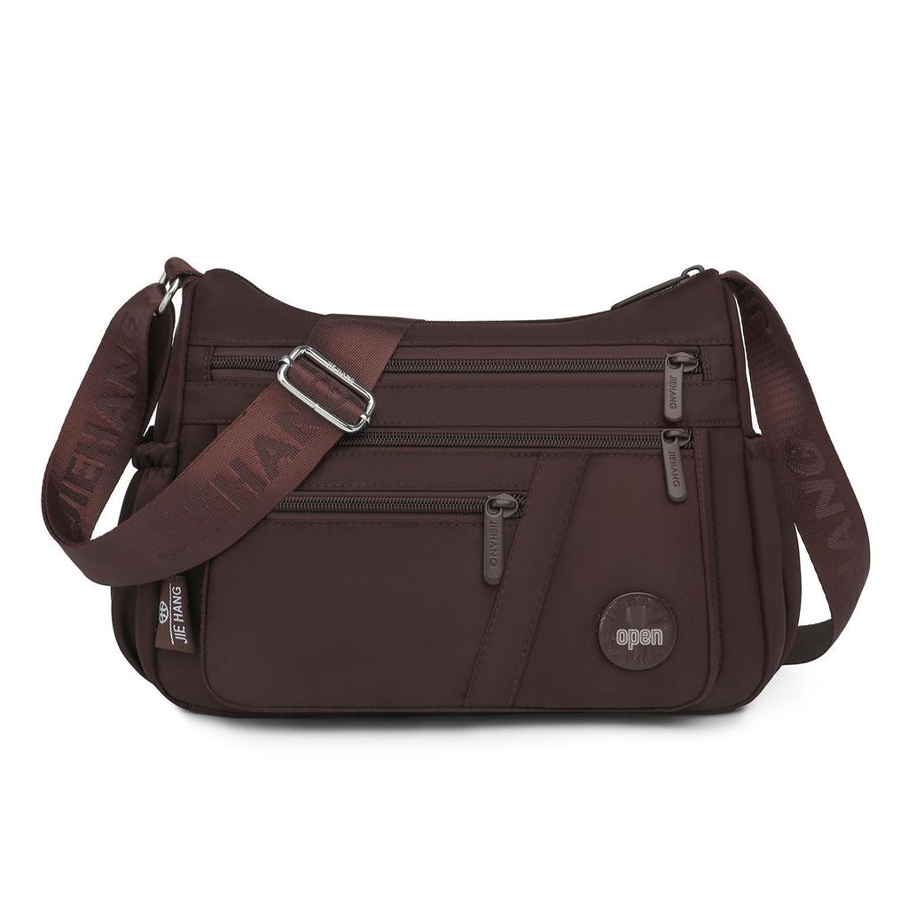 Tide Women's Nylon Crossbody Bag: Large Capacity, Lightweight, Autumn 2025 Mommy Shoulder Bag