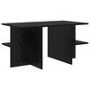 Coffee Table Black Oak 87 x 50 x 45 cm Particleboard