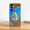 Cute Cartoon D-Duck Phone Case For Samsung Galaxy A73,A72,A71,A70,A53,A52,A51,Others Soft Black Cover