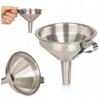 Stainless Steel Bottle Funnel (narrow Stem Opening) Diameter 11 Cm + Handle