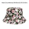Trendy Skull Graffiti Print Bucket Hat Foldable Breathable Unisex Sun Hat Lightweight Uv Protection Casual Hat Daily Streetwear