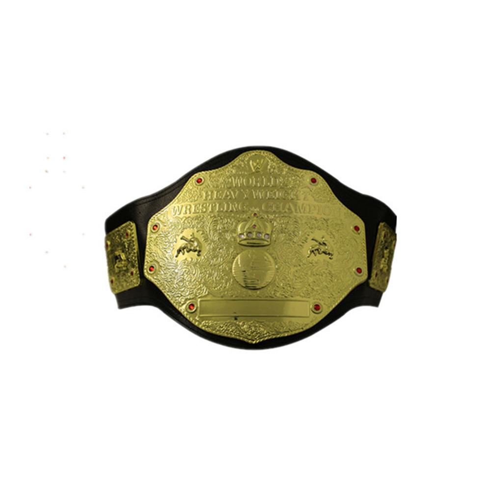 World Heavyweight Wrestler Champion Wwe Big Gold Belt For Wear And Display