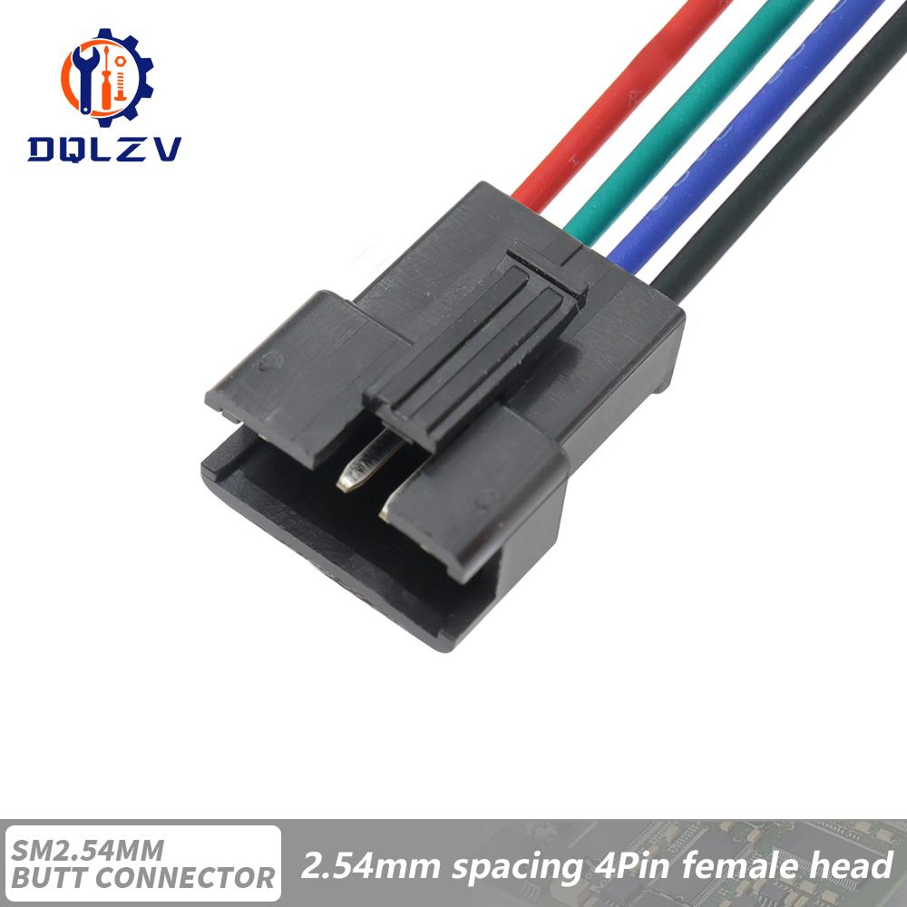 2.54mm SM 2 3 4 5 6Pin Connector Plug Male / Female Head Wires Cables DC Wire Connector Micro Male Female Plug Connectors