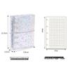 Mini M5 Transparent Notebook with Candy Color Loose-Leaf, Blank, Lined, Grid, and Vertical Pages