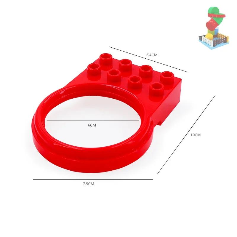 Große Bausteine Verrückte Murmelbahn Rutsche Pipeline Kugel Kompatible Große Steine Labyrinthspiel Kinder Kinder Montessori Spielzeug