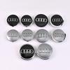 For Audi RS3 4pcs 60mm 61mm 68mm 69mm 77mm Car Wheel Center Caps For Audi A1 A2 A3 A4 A5 A6 A7 A8 Q2 Q3 Q4 Q5 Q7 S3 S4 S5 S6 S7 S8 RS3 RS5 TT