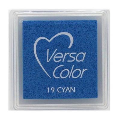 VersaColor Mini Inkpad Ink Pad for Tsukineko Stamp - VersaColor:Cyan