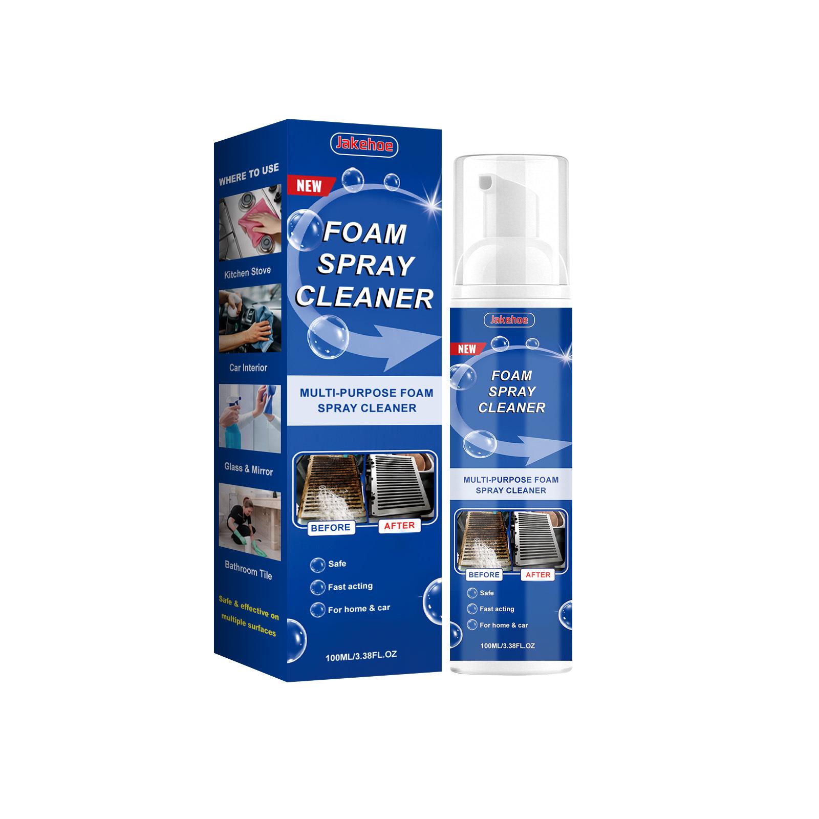 JAKEHOE Multi-Purpose Foam Cleaner for Household Surfaces and Stains 100ml