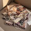 Womens Long Scarf Cotton-Linen Feel Thin Versatile Sun Protection