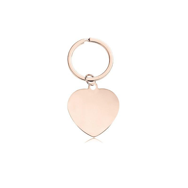 Stainless Steel Laser Engraved Festival Gift Keychain